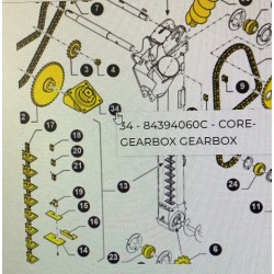 Caja de Transmision New Holland, Ref. 84394060