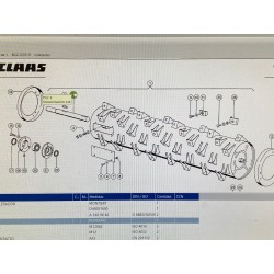 Eje Claas, Ref. 6465610