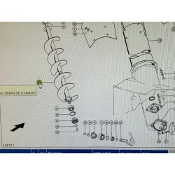 Sinfin de llenado Claas, Ref. 7358994