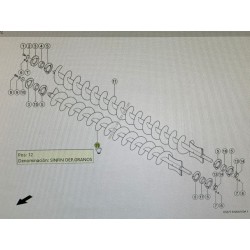 Sifin Descarga grano Claas, Ref. 5071290