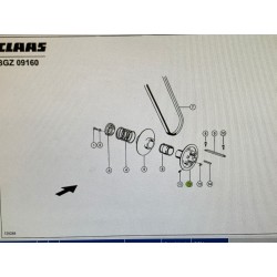 Polea de Variador CLAAS, Ref. 6034060