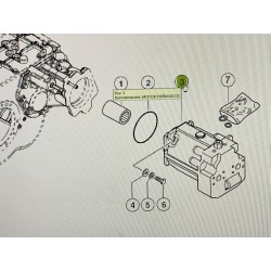 EJE DE TRANSMISION CLAAS, REF. 5686260 SAUER DANFOSS