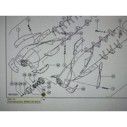 SOPORTE RODAMIENTO CLAAS, REF. 7367141