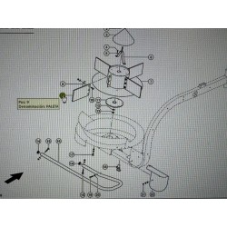 JUEGO PALETAS ESPARCIDOR CLAAS, REF. 7977772