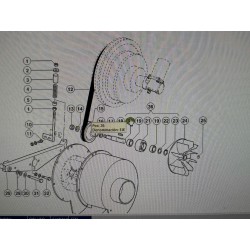 EJE CLAAS, REF. 6576981