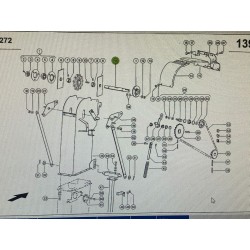 Eje Elevador de granos Claas, Ref. 7571050