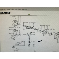 Caja Cuchillas Claas, Ref. 6375341