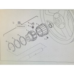 Embrague ORIGINAL New Holland, Ref. 84442561