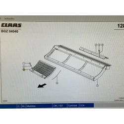 SEGMENTO CLAAS LEXION REF. 7561780