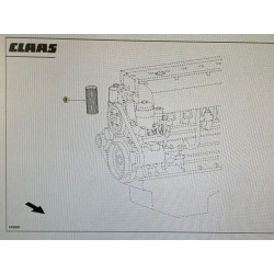 FILTRO ACEITE CLAAS, REF. 0687101