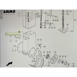 PIE DE NORIA CLAAS LEXION, REF. 7952364