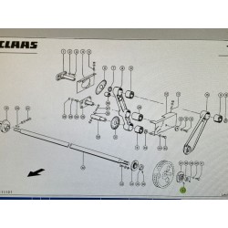 Cojinete Unidad CLAAS   Ref. 6626242